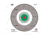Birchwood Casey Eze-Scorer Handgun Trainer Paper Targets 12 Inch 13 Per Package, BC-37245