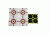 Birchwood Casey Eze-Scorer Multiple Bullseyes Paper Target Four Per Sheet 12 Inch 13 Sheets Per Package, BC-37253