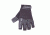 Black Rhino Qtr Back-Fingerless Gloves, Small 00523