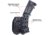Black Scorpion Outdoor Gear Magazine Pouch, AR-15/ M4/ M16, Standard AR Magazines, Right Hand, OWB, 1.5 - 1.75in Belts, Kydex, Black, MP05-USPSA-BK