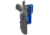 Black Scorpion Outdoor Gear Pro Heavy Duty Competition Holster, Right Hand, CZ Shadow 2, 4.89in Barrel, 1.5 - 1.75in Belts, Kydex/ 6066 Aluminum, Black/Blue, HCD3-USPSABS-CZBKRH