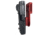 Black Scorpion Outdoor Gear Pro Heavy Duty Competition Holster, Right Hand, Smith &amp; Wesson M&amp;P/ M&amp;P M2.0, 4.25in Barrel, 1.5 - 1.75in Belts, Kydex/ 6066 Aluminum, Black/Red, HCD2-USPSABS-MP9BKRH