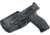 Black Scorpion Outdoor Gear Walther PDP 4.5 IWB Belt Wing Tuckable Holster, Right, Carbon Fiber, HC23-WPDP-CF