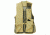 Bob Allen Mesh Shooting Vest, Khaki, Right Hand, Medium, 30245