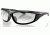 Bobster Charger Sunglasses - Black Frame and Anti Fog Clear Lens ECHA001C