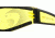 Bobster Shield II Sunglasses, Black Frame, Yellow Lens, ESH204