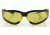 Bobster Shield II Sunglasses, Black Frame, Yellow Lens, ESH204