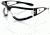 Bobster Shield II Sunglass, Black Frame, Clear Lens, ESH203