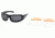 Body Specs Z-001 Bifocal Prescription Sunglasses, Black Frame, Z-001 BLACK FRAME.13BI