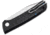 Boker 01Bo920 Frnd 3.35 Drop Point Plain Stonewashed D2 Steel Blade 4.52 Black Grivory Handle