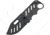 Boker USA Credit Card Knife Black Folding Knife,2.25in,440C Steel,Standard Edge,Gray,Titanium Handle BOP01BO011