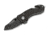 Boker USA Magnum Compact Rescue Folding Knife, 3.5in Closed, 2in, 440A, Black Partially Serrated Blade, Black Textured Aluminum Handle, 01MB456