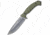 Boker USA Magnum Persian Fixed Blade Knife,4.75in 440 Stainless,Green G10 Handle B-02LG115