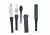 Boker USA Plus SnacPac Travel Set,Spoon,Steel Fork,Knife,Salt/Pepper Shakers 03BO800