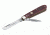 Boker USA Traditional Series Razor Jack Jigged Bone Knife, Red, Small, 110744