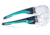 Bolle Silex Safety Glasses, Blue/Blue, Clear Lens, SILEXPSI