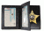 Boston Leather Book Style Badge Casewith Double - 122-5021