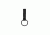 Boston Leather Flashlight Ring Metal - 5547-5