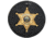 Boston Leather Recessed Circle Badgeclip With Ve - 600-5017