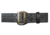 Boston Leather Sam Browne Belt, Four-row Stitched, 2 1/4 Wide, Black - 6504-2-46-GLD