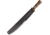 BR Rinaldi 20.75in Machete, 16in, Natural Finish Spring Steel Blade, Stacked Leather Handle, 135
