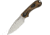 Bradford Knives Guardian 3 3D G-Wood Fixed Blade Knife, 6.75in Overall, 3.25in Stonewash Aeb-L SS Blade, Camo Checkered G-Wood Handle, False Edge Grind Blade, Brown Leather, Camo, 3FE-115-AEBL