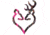 Browning Buck Heart 6in Decal, HH Camo 3922290614