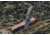 Browning Buckmark Hunter Large Fixed Blade Knife, 3.625in, 440-C, Drop Point, Wood Handle, Split Grain Leather, 3220397