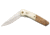 Browning Nine Mile Folding Knife, 3in, D2 High Carbon Steel, Drop Point, Wood Handle, N, 3220470