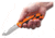 Buck Knives 660 Pursuit Pro Large FoldingKnife, 3.6in S35VN Guthook Satin Blade, Versaflex Orange/Black Handle, 12755