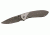 Buck Knives Nobleman Titanium Coated Folding Knife, 2.63 in, Titanium, Drop Point, Titanium, Titanium Handle, 0327TTSB/5860