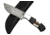 BucknBear Cowboy Hunter Fixed Knife, Silver Blade, NSN N BNB15246