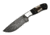 BucknBear Cowboy Hunter Fixed Knife, Silver Blade, NSN N BNB15246