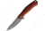 BucknBear Falcon Linerlock Folding Knife, 3.25in, Damascus Steel, Brown Wood Handle, Falcon, BNB1086M