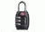 Bulldog Cases &amp; Vaults Dial TSA Lock With Steel Shackle