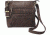Bulldog Cases &amp; Vaults Large Cross Body Style Purse w/Holster, Chocolate Brown, BDP-039