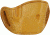 Bulldog Cases &amp; Vaults Molded Leather Belt Slide Holster - Large, Tan MLT-L