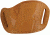 Bulldog Cases &amp; Vaults Molded Leather Belt Slide Holster - Small, Tan MLT-S
