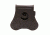 Bulldog Cases &amp; Vaults Rapid Release Polymer Holster W/Paddle, Right Hand, Black, RR-1911C