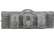 Bulldog Cases &amp; Vaults Deluxe 36in Single Tactical Rifle Case w/ Backpack Straps, Seal Gray, BDT35-36SG