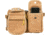 Bulldog Cases &amp; Vaults Deluxe Satchel Go Bag/Waist Pack, Tan, BDT403T