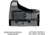 Bushnell AR Optics Advance Reflex Sight, 1x44mm, 5 MOA, AR750006