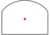 Bushnell 1x25mm Reflex Red Dot Sight, 4 MOA Red Dot Reticle, Black, RXS10R