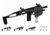 CAA Micro Conversion Advanced Kit for Springfield Armory .45ACP/10mm, Black, Clear, Green, Tan, Tungsten Gray, White