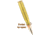 Caliber Gourmet Bullet Twist Pen Gold Brass, CBG1018