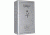 Cannon Safe Commander 43 Fireproof 36 Gun Safe, 72x40x28in - Hammertone, Gray/Chrome CO43-H2FDC-13