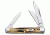 Case 5333 SS Burnt Stag Small Stockman  Clip, Sheepfoot and Pen BladesFolding Knife, Genuine Burnt Stag Handle, 2 5/8 00178