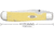 Case Kickstart TrapperLock Folding Knife, 4.13 in, Tru-Sharp Surgical Steel, Yellow Synthetic Handle, 81094
