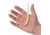 Case Small Texas Toothpick Folding Knife, 3 in, Tru-Sharp Surgical Steel, Yellow Synthetic Handle, 81095