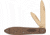 Case Teardrop Wood Knife Kit Folding Knife, Blade All Wood Construction, Contains - 6 Pieces Of Wood, 3 Metal Pins, 1 Instruction Card, Comes In Metal Tin, CATB12028
